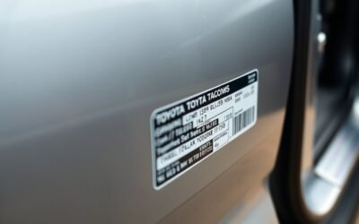toyota tacoma door information