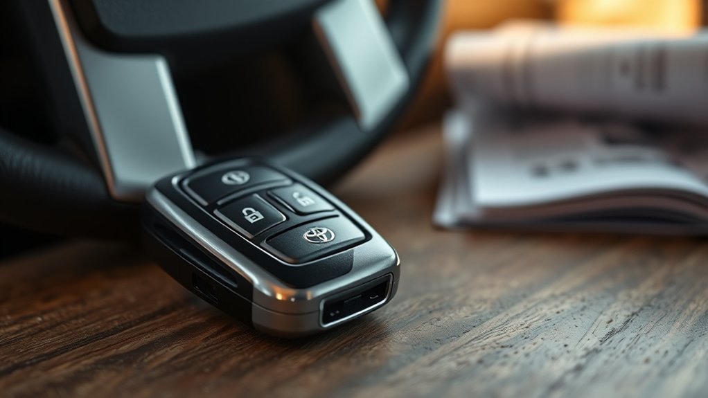 toyota tacoma key fob issues