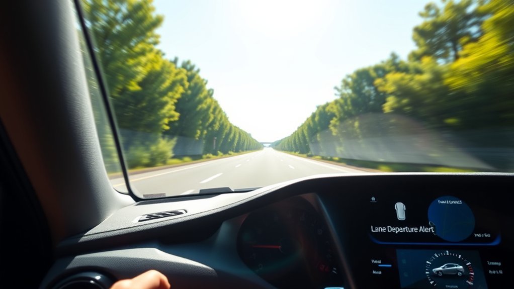 toyota tacoma lane alert