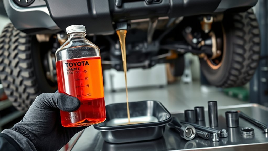 toyota tacoma transmission fluid