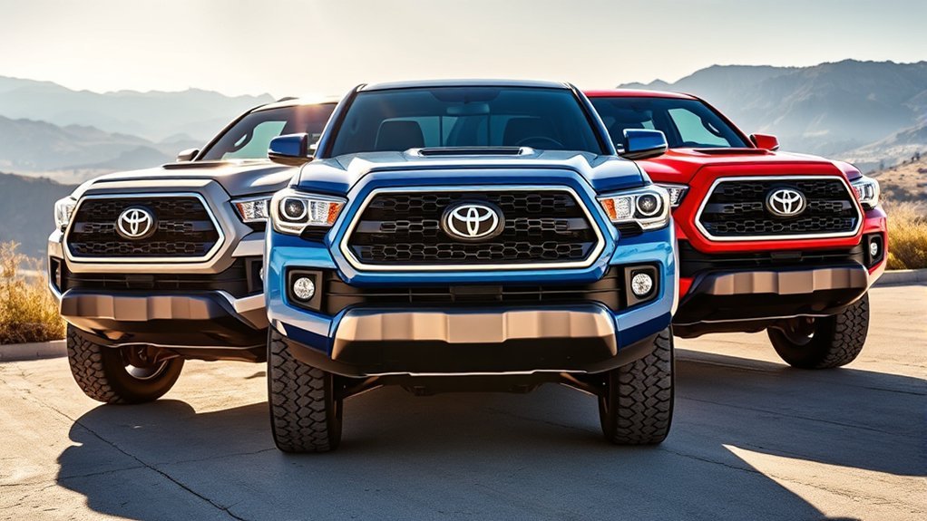 toyota tacoma trim options