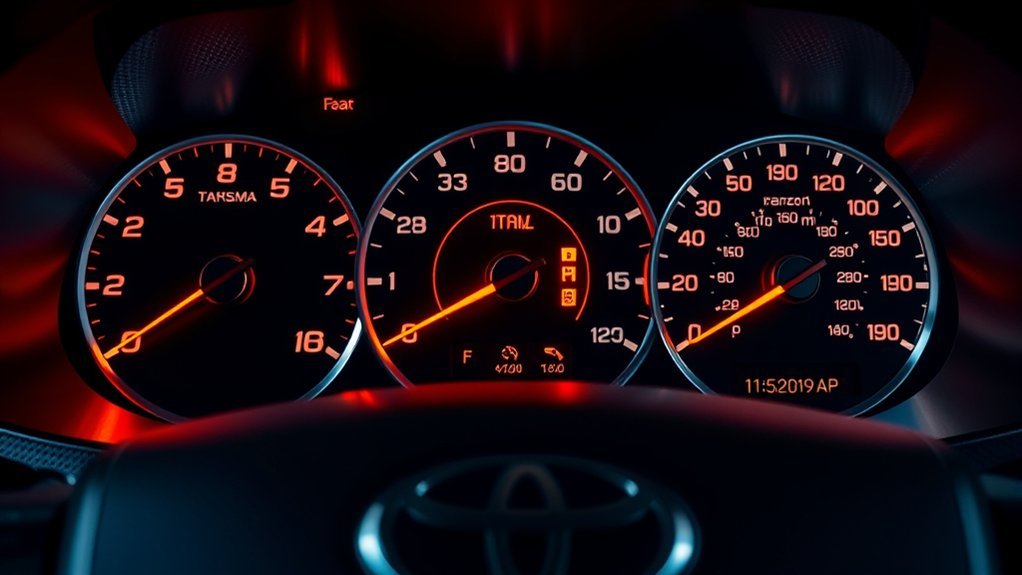 toyota tacoma warning lights