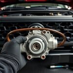 toyota tacoma water pump replacement