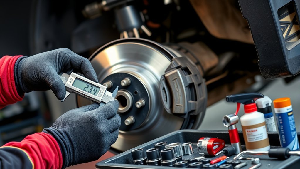 toyota tundra brake inspection