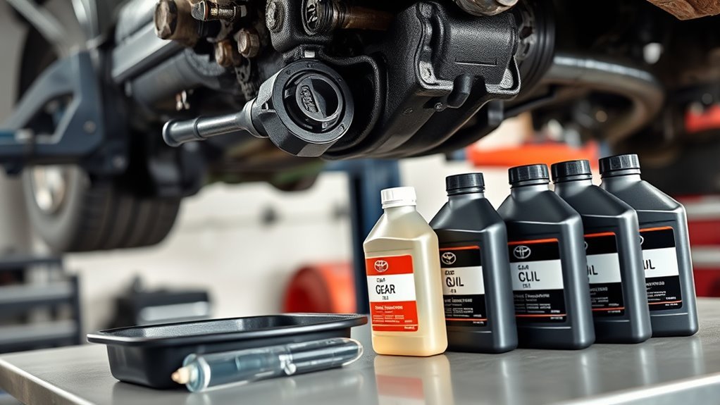 toyota tundra differential oil