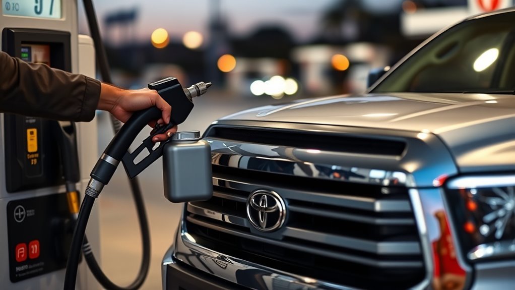 toyota tundra fuel octane