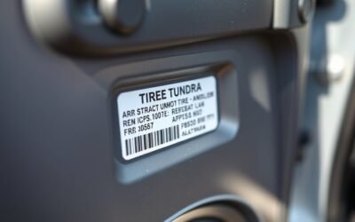 toyota tundra tire specifications