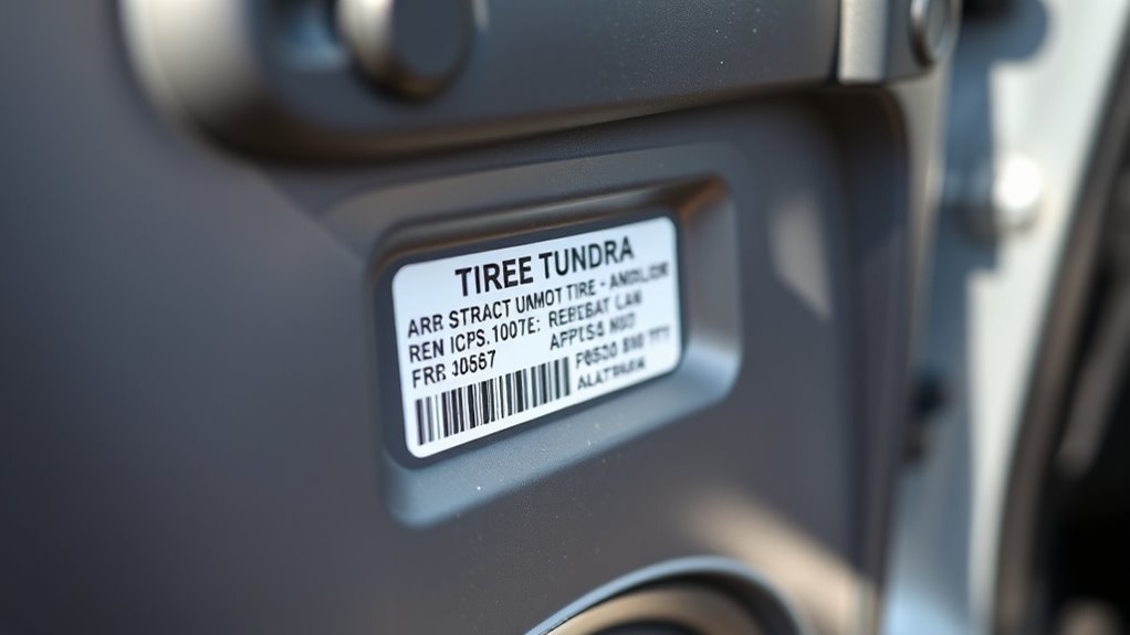 toyota tundra tire specifications