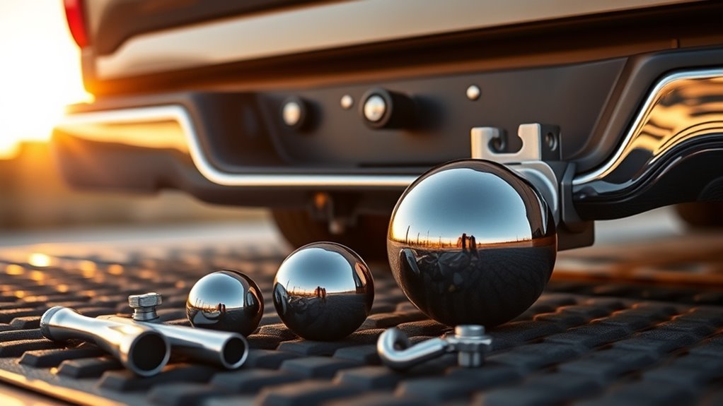 toyota tundra trailer ball sizes