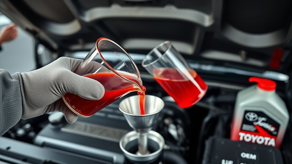 toyota tundra transmission fluid guidelines