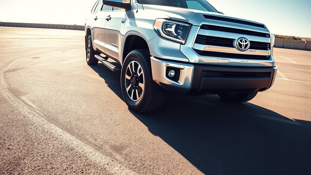 toyota tundra turning radius