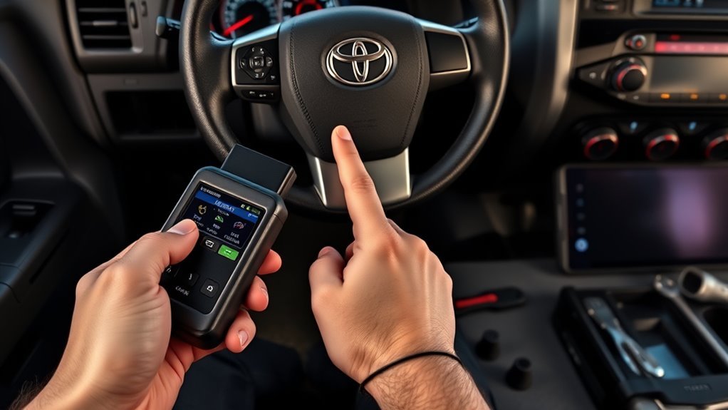 Toyota 4Runner TPMS sensor replacement and programming options