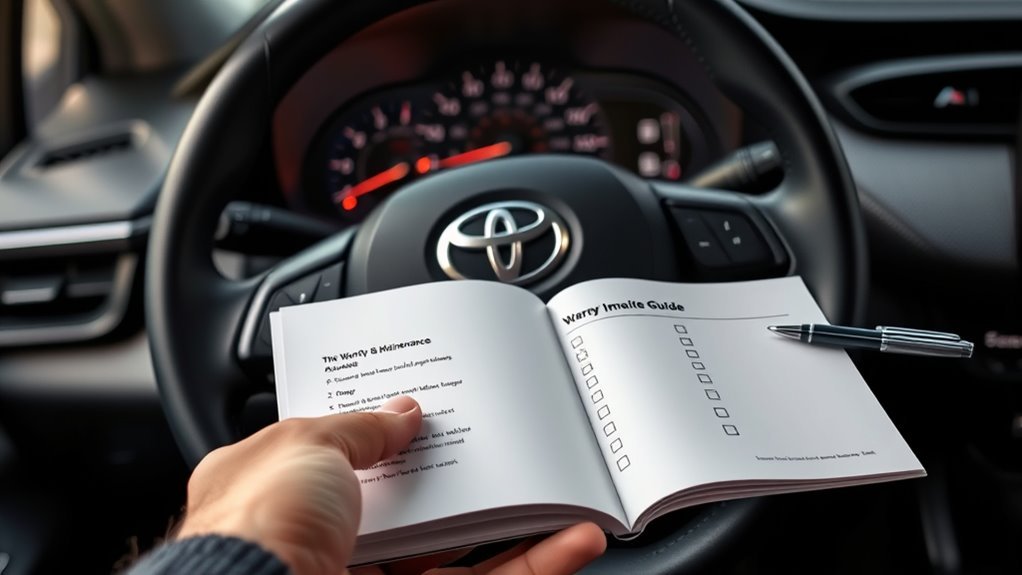 track maintenance for warranty