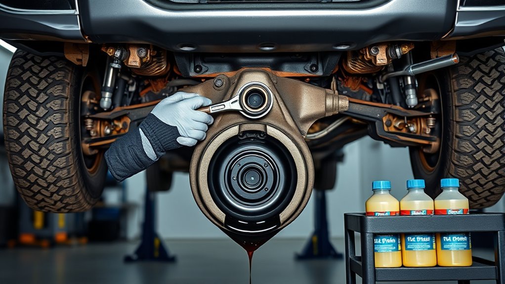 transfer case fluid change