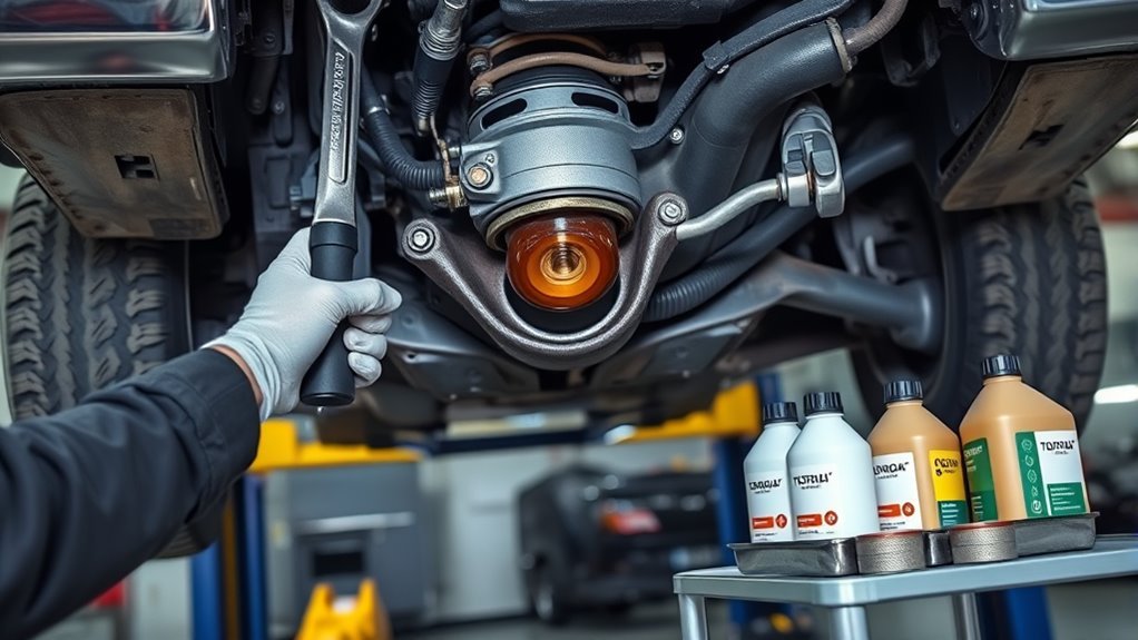 transfer case fluid maintenance