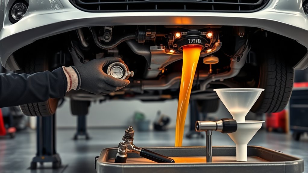 transmission fluid maintenance procedure