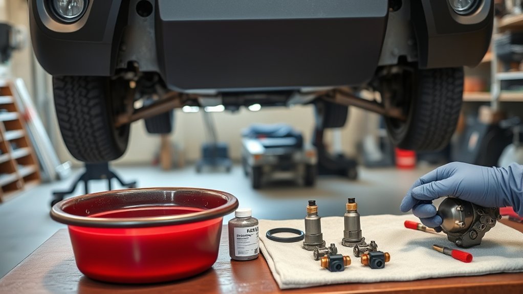 transmission maintenance and cleaning