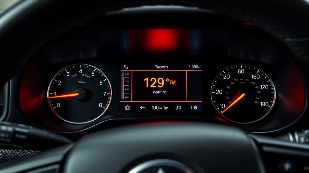 transmission overheating warning indicator