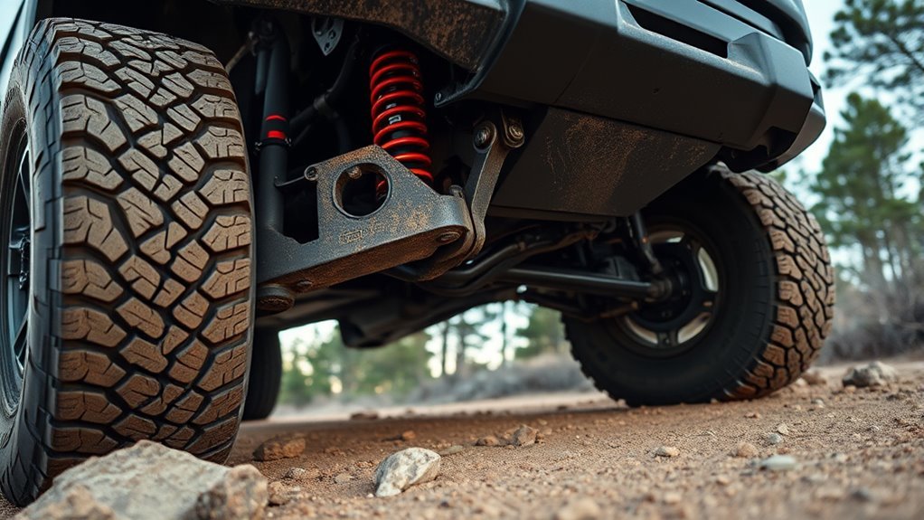 trd suspension enhances off road performance