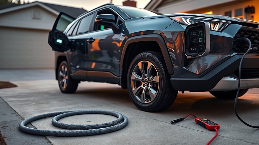 troubleshooting rav4 prime charging