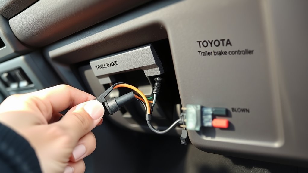 tundra brake controller issue