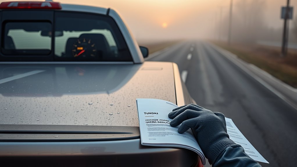 tundra break in guidelines explained