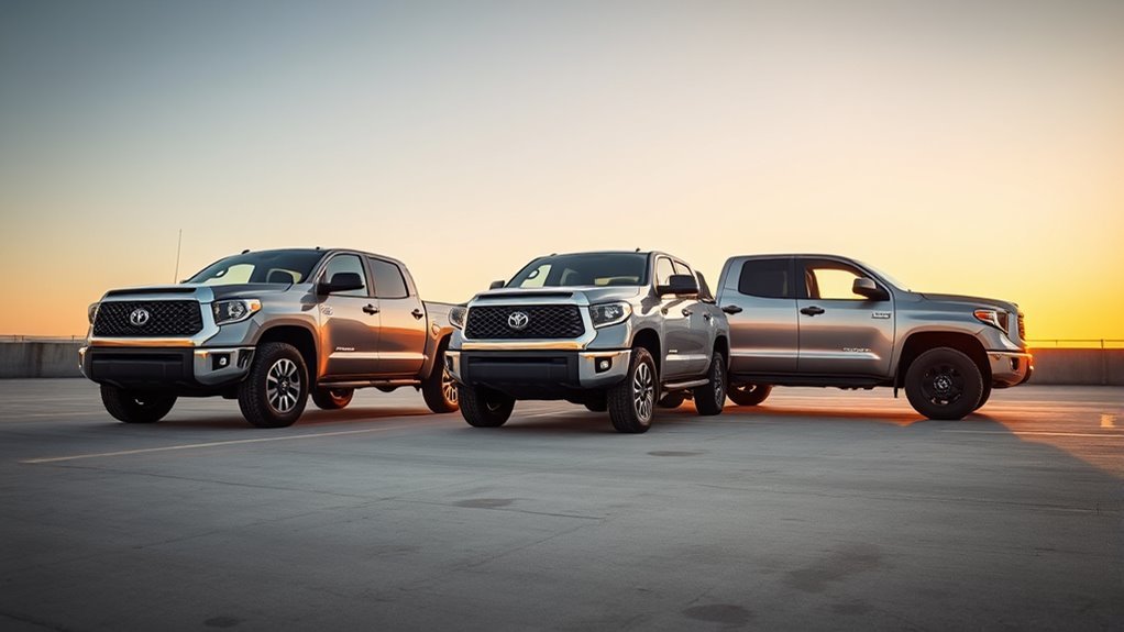 tundra configuration size comparison