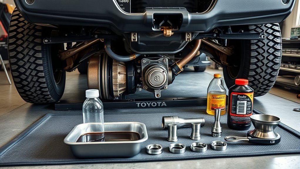 tundra transfer case tools