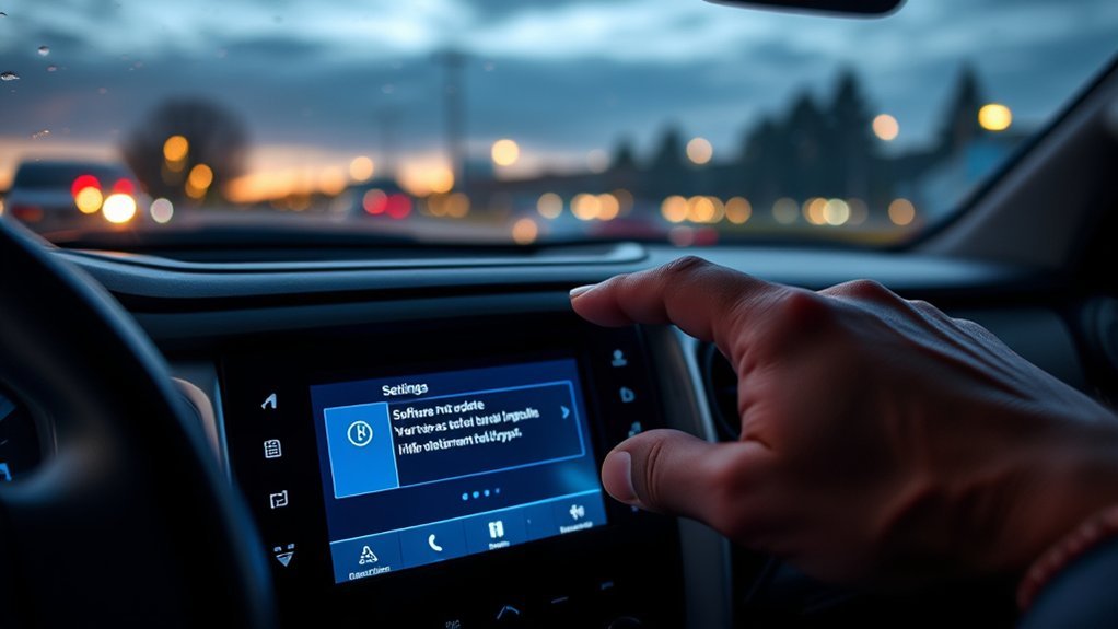 update software change pin