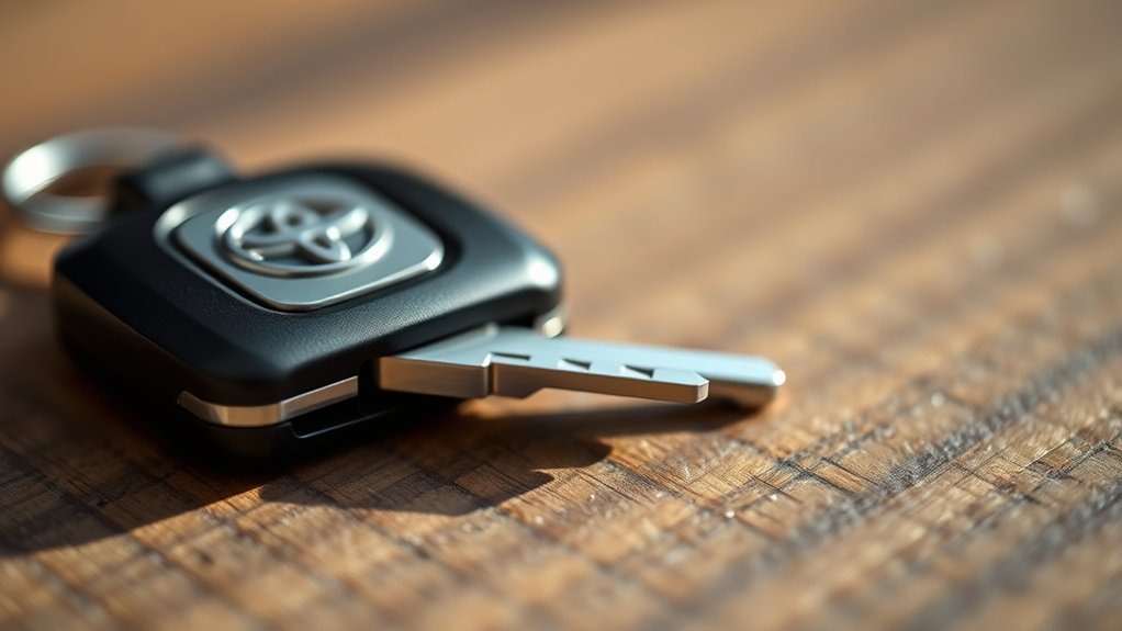 use toyota fob key