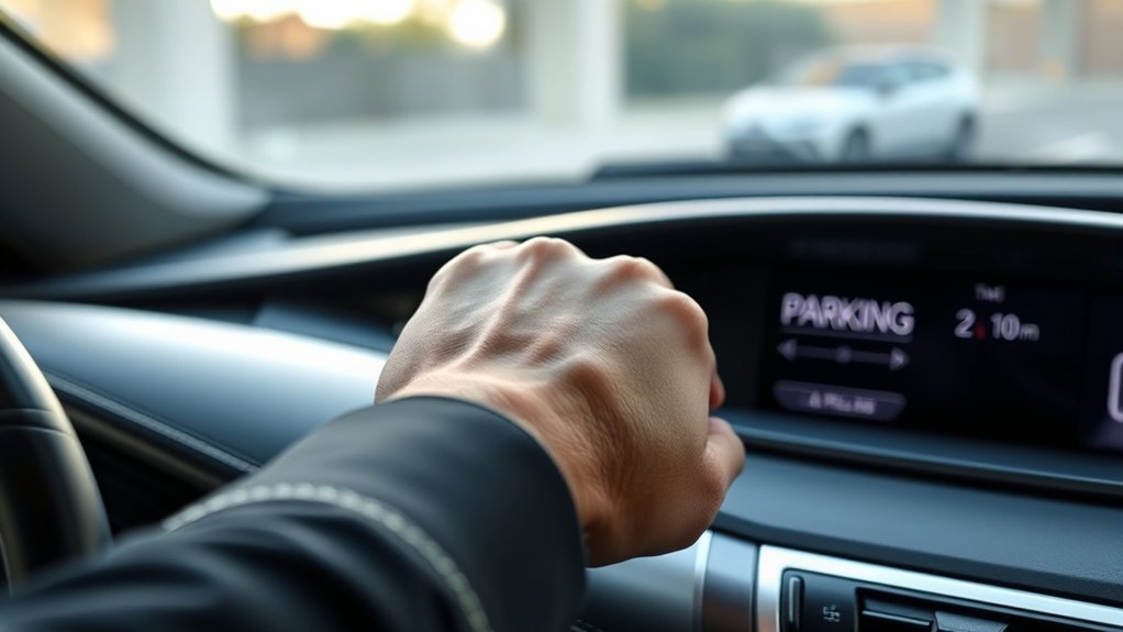 using camry electric brake