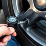 using rav4 tire gauge