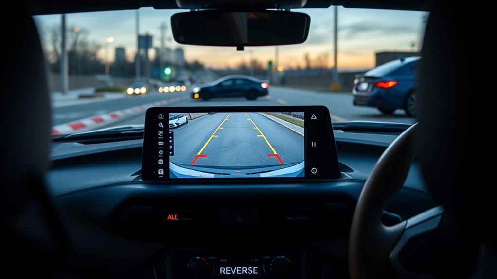 using supra backup camera