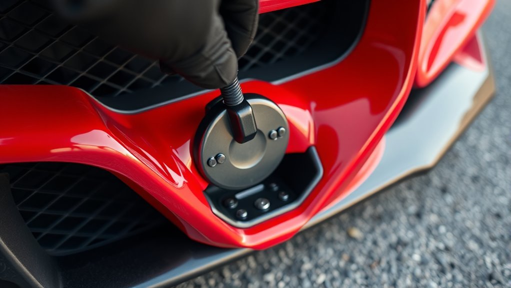 utilize toyota supra tow hook