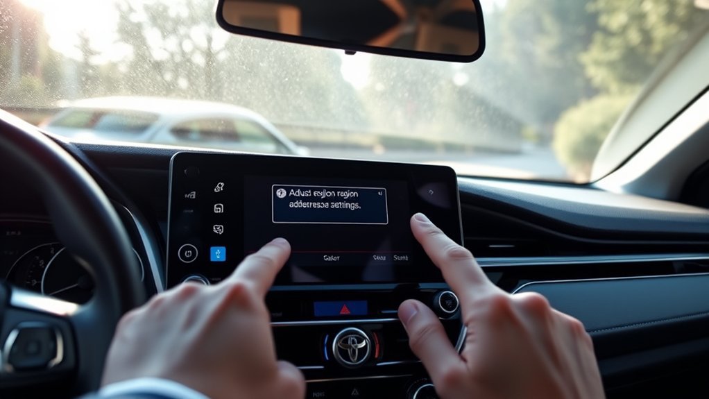 verify region settings accuracy