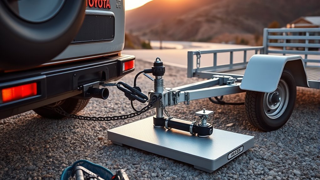 2024 Toyota Land Cruiser towing limits and trailer weight checks