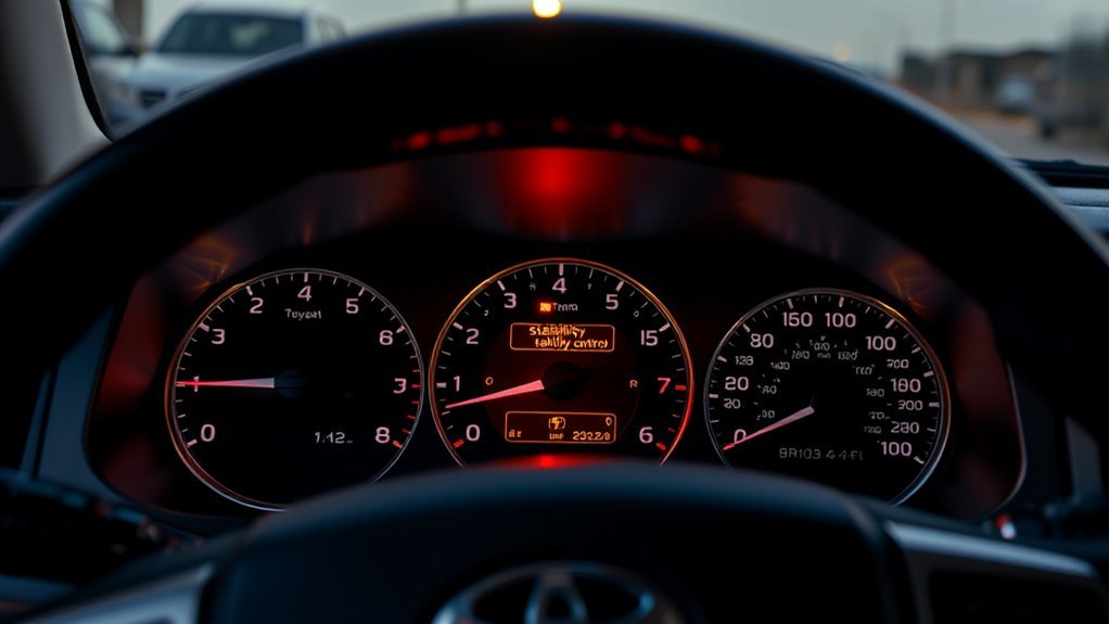 vsc indicator on land cruiser