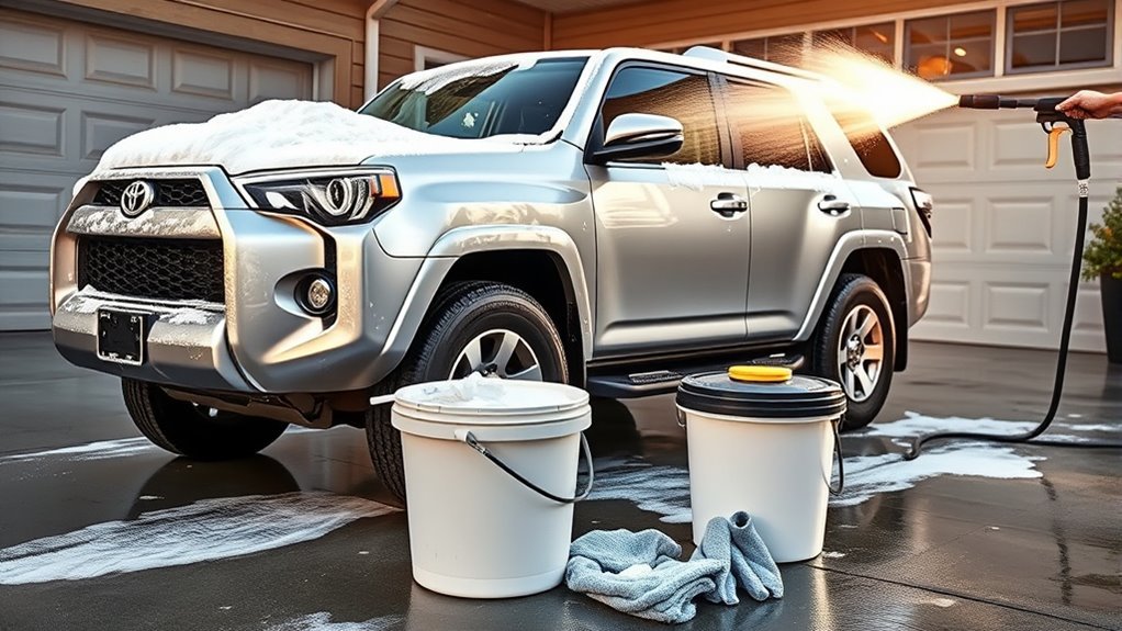 wash 4runner in shade