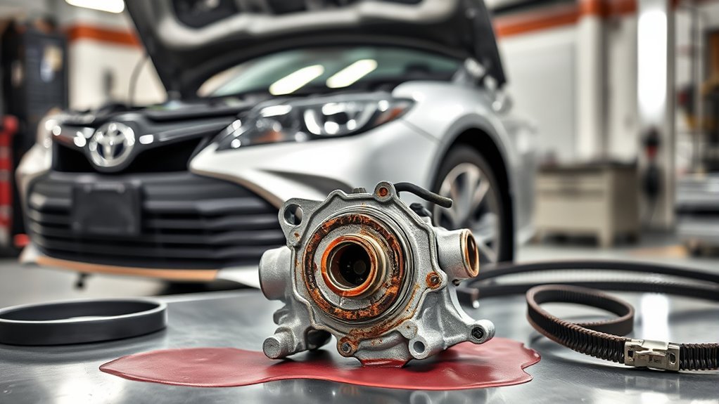 water pump replacement indicators