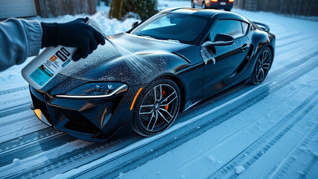 waterless winter car wash