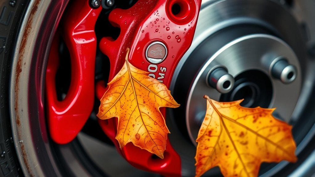 weather impacts brake performance