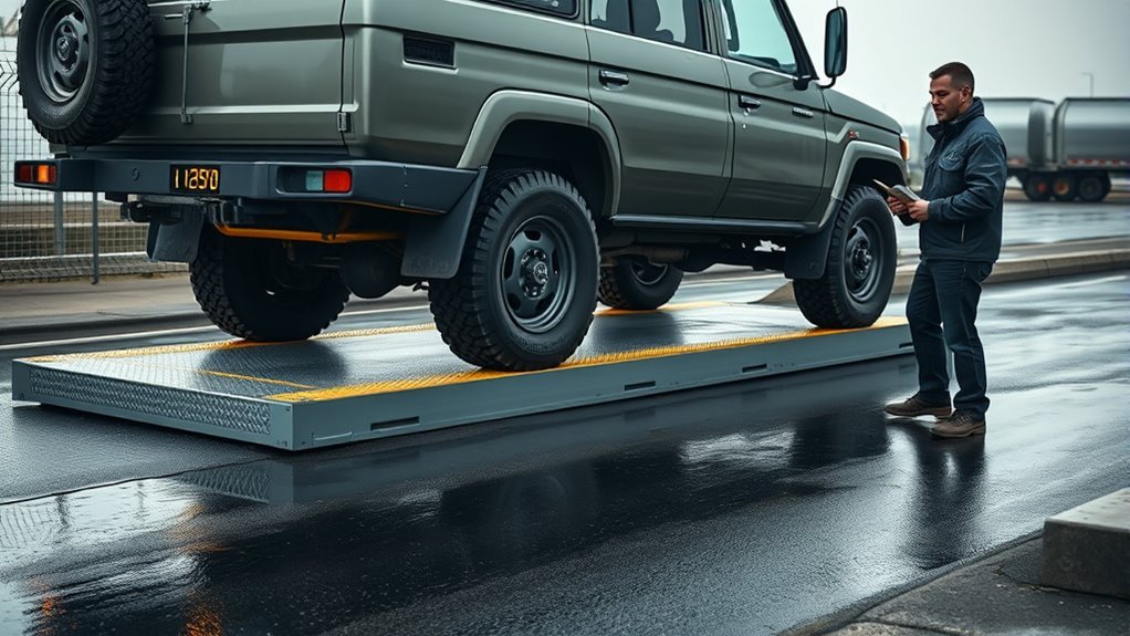 weigh land cruiser accurately