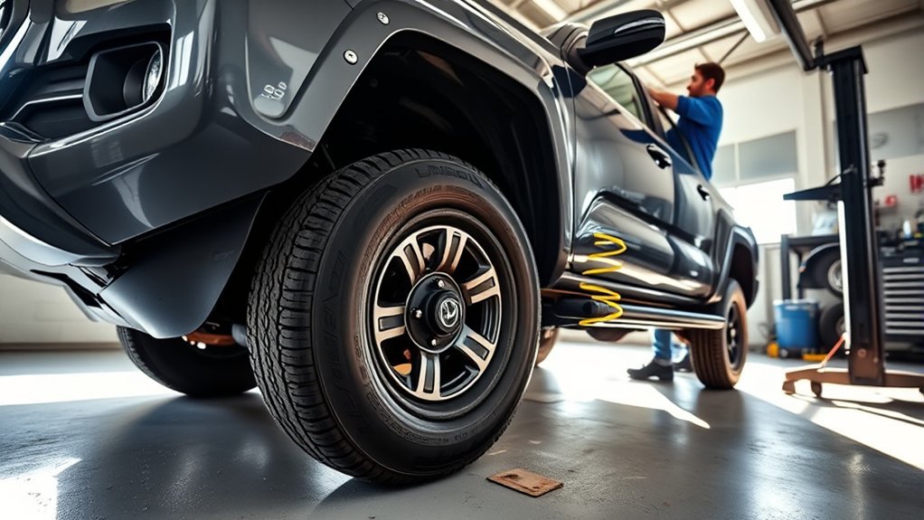 wheel alignment adjustment process