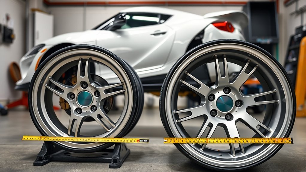 wheel spacing and alignment