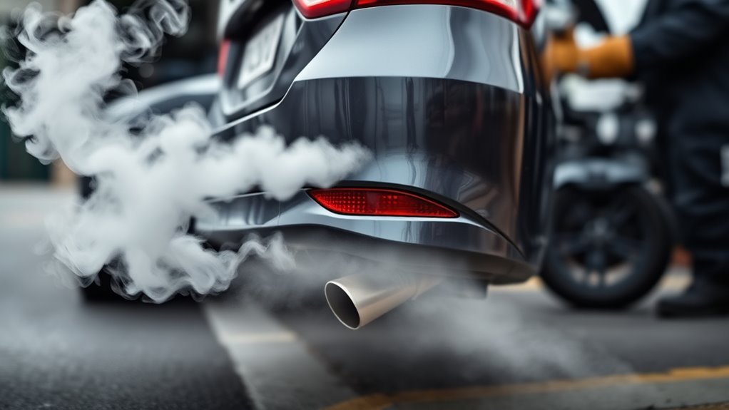 white smoke exhaust issues