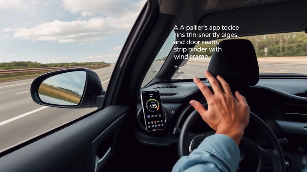 wind versus road noise diagnosis