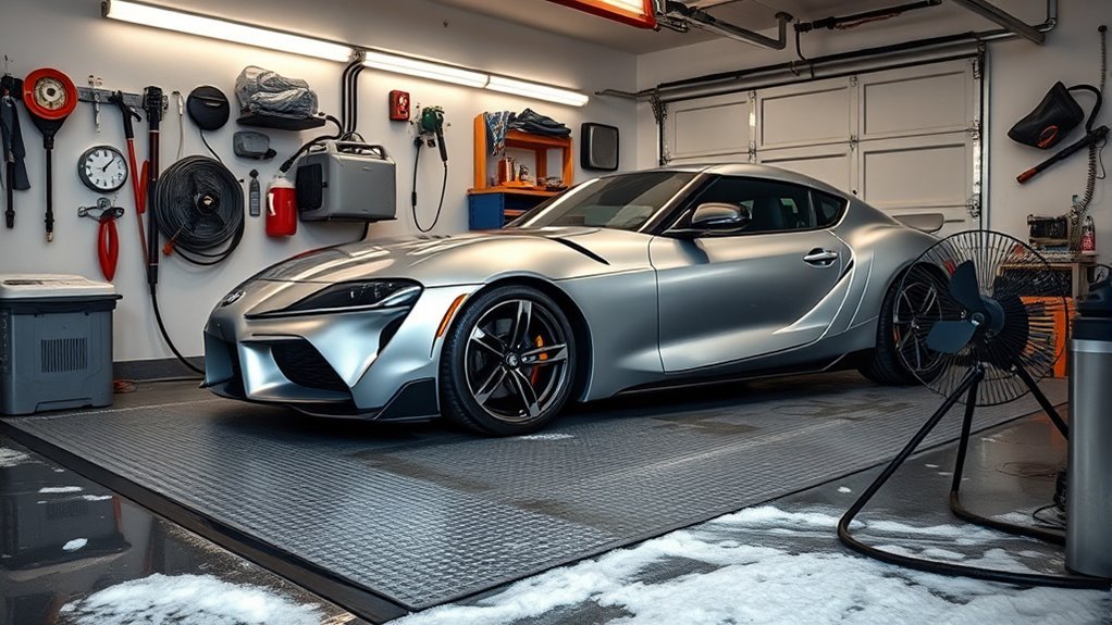 winter vehicle moisture management