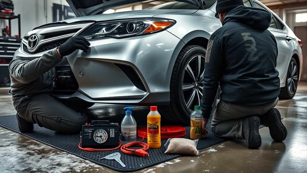 winterize your toyota camry