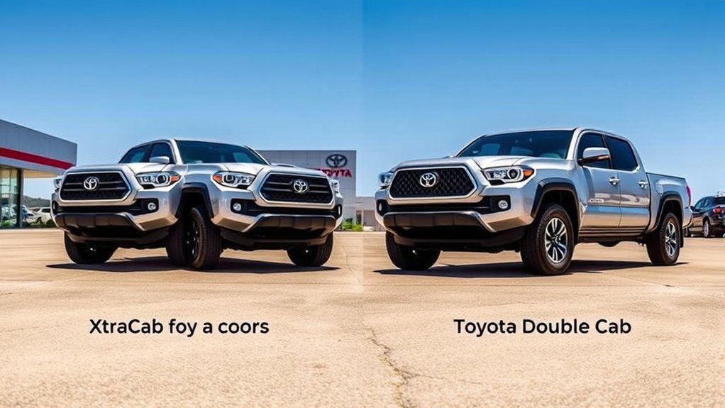 xtracab s utility vs double cab s comfort